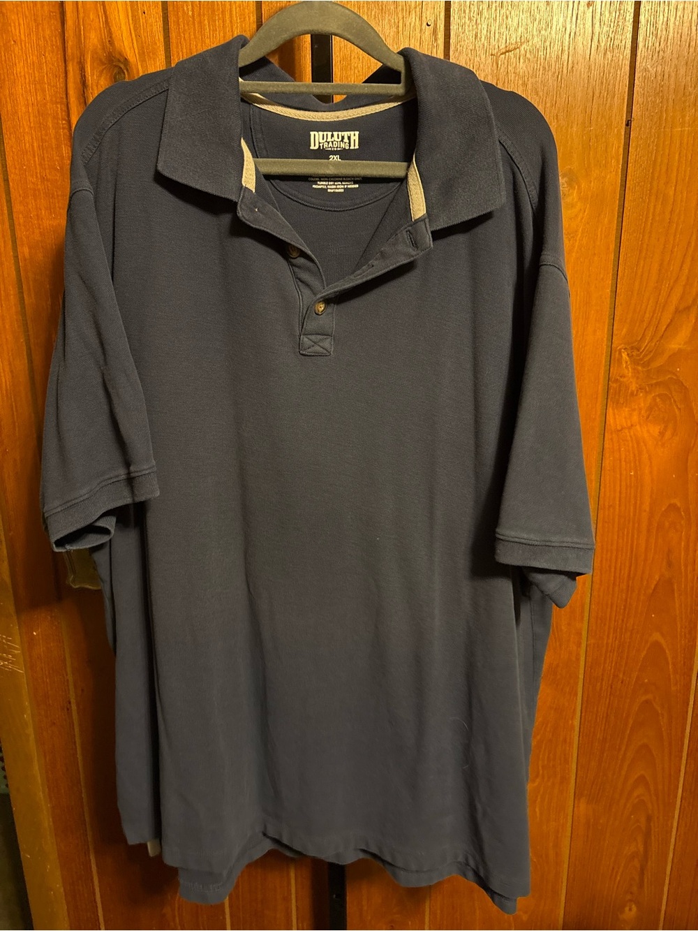 Duluth Trading Co Men’s Dark Navy Polo